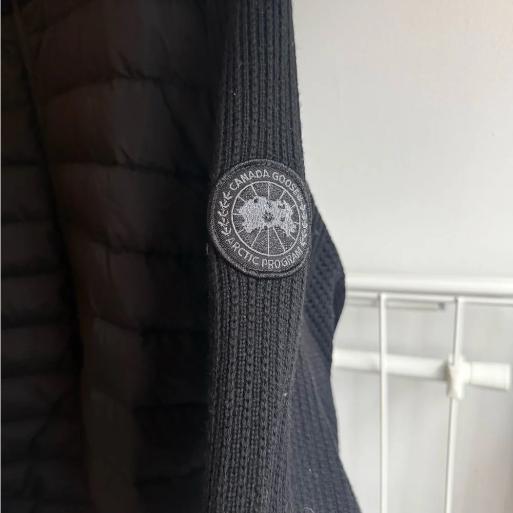 Canada Goose Mens Hybridge Knit Jacket Black XL - Picture 2 of 9